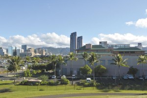 The area where a new economic accelerator is being planed in Kakaako Makai near the UH