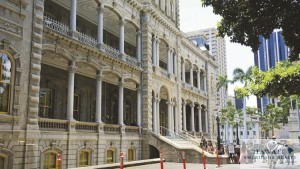 Hawaii's Iolani Palace, the only royal palace in the United States